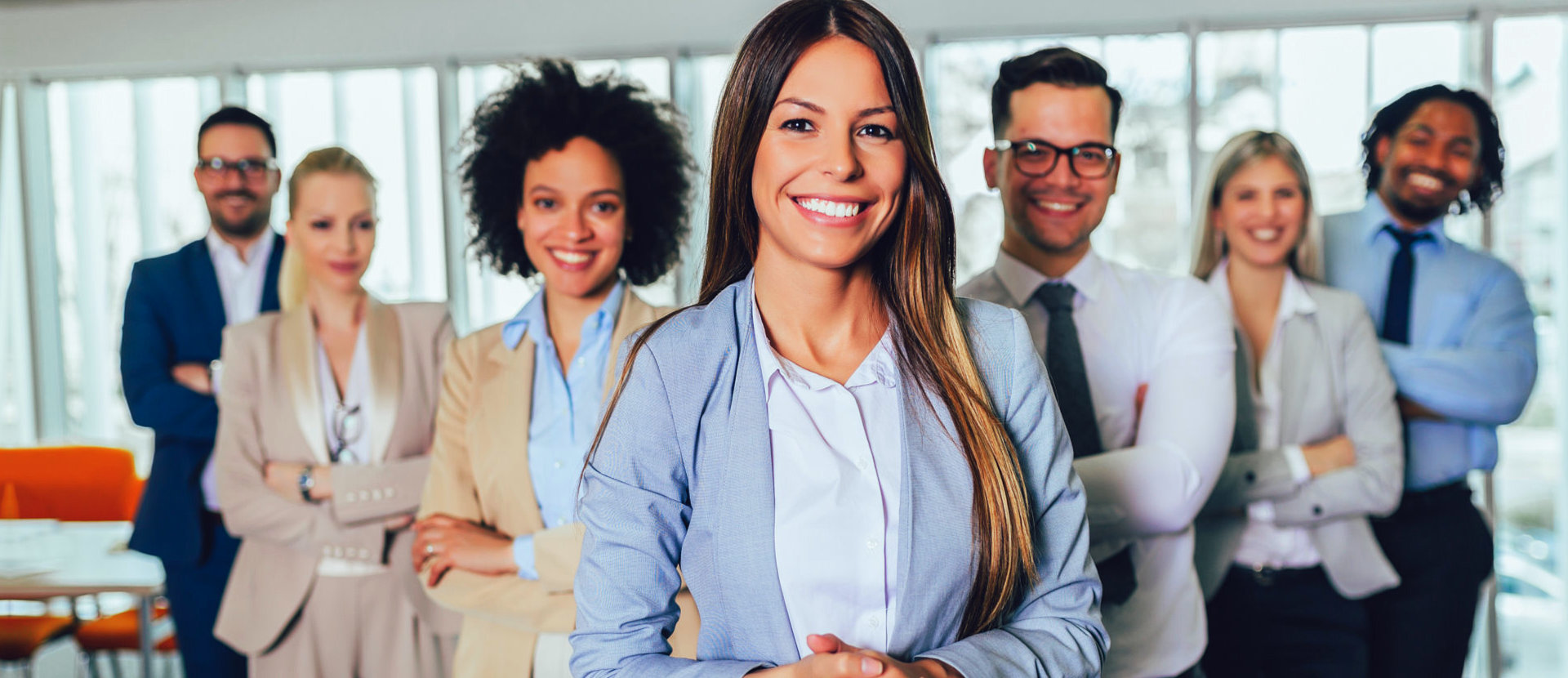 businessman and woman